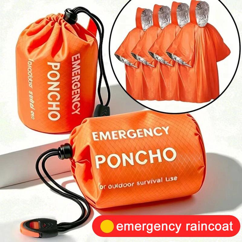 Portable Emergency Rain Poncho - đánh giá và giá Emergency Poncho Rain