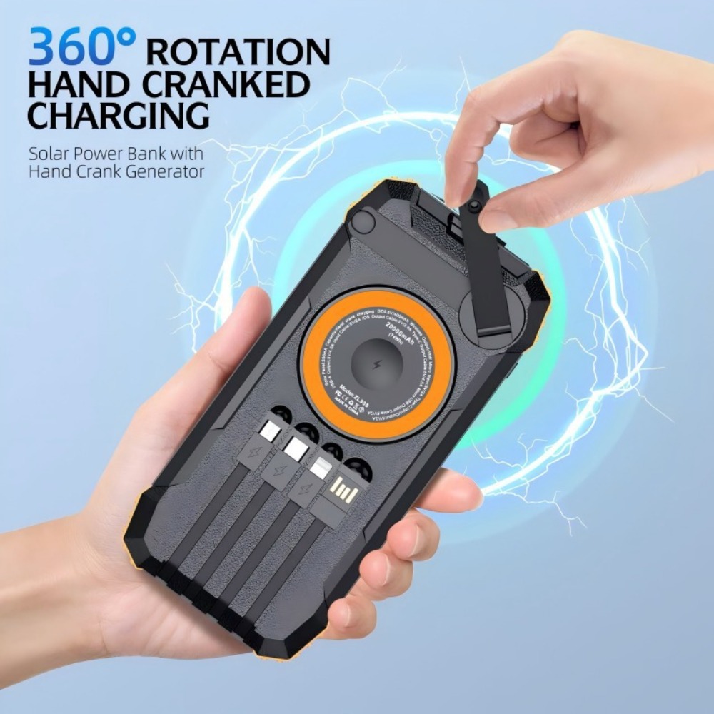 Pin sạc dự phòng năng lượng mặ - đánh giá và giá Solar Emergency Charger