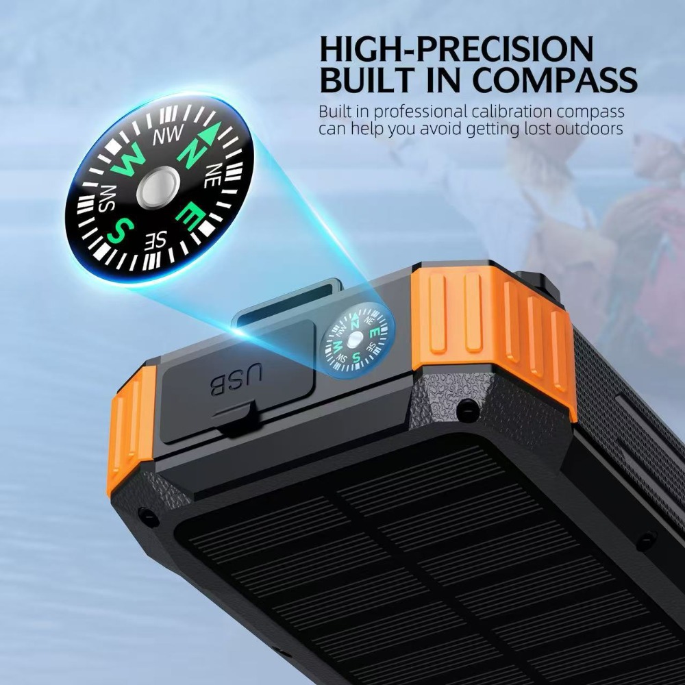 Pin sạc dự phòng năng lượng mặ - đánh giá và giá Solar Emergency Charger