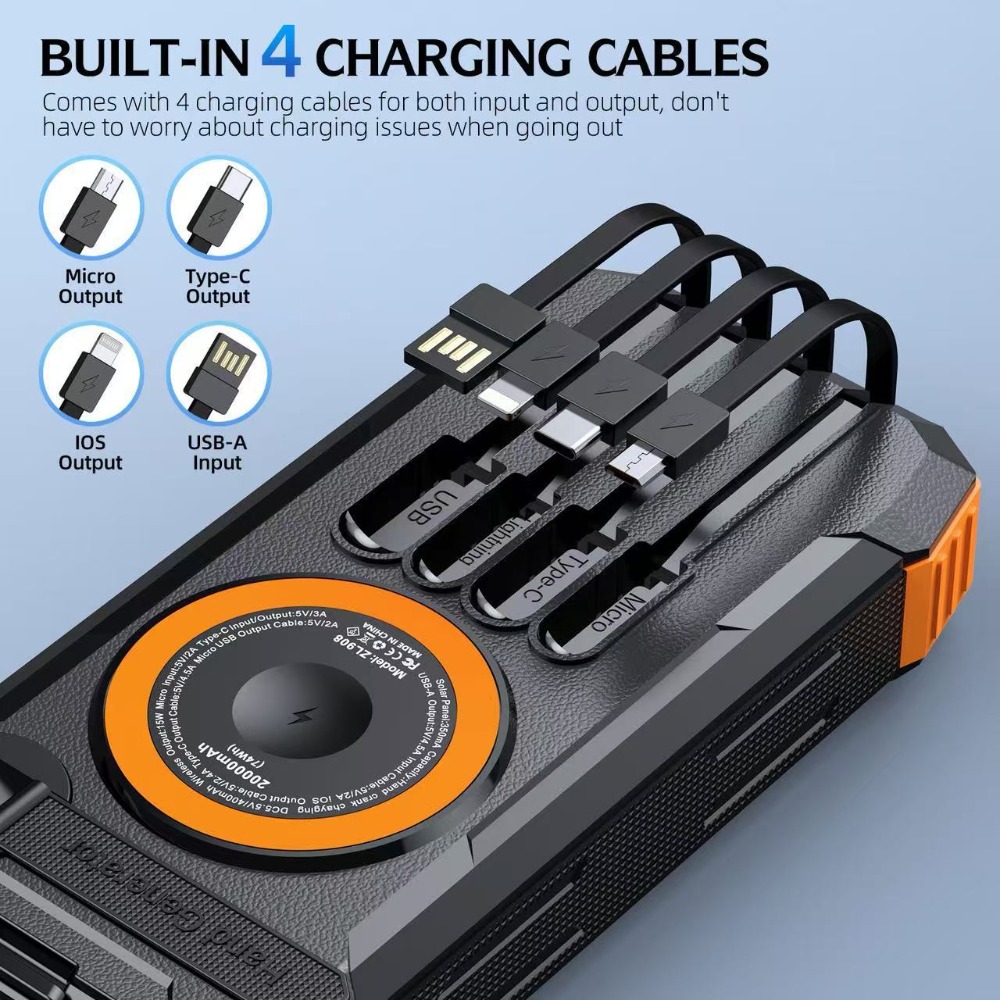 Pin sạc dự phòng năng lượng mặ - đánh giá và giá Solar Emergency Charger