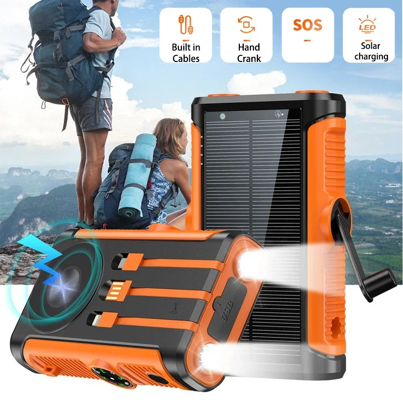 50000mAh Solar Power Bank 22.5 - đánh giá và giá Solar Emergency Charger