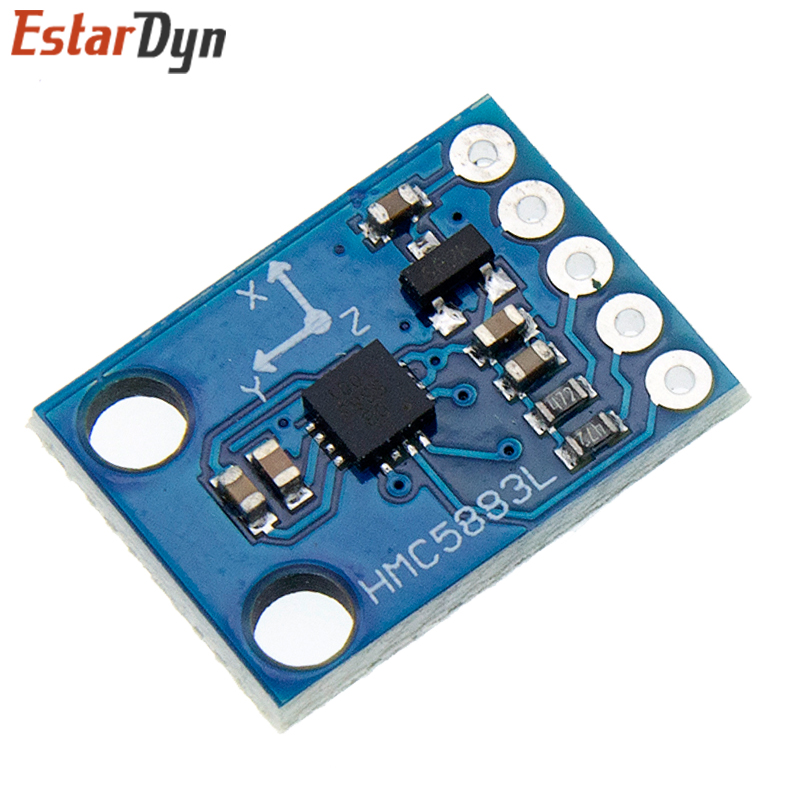 GY-273 3V-5V QMC5883 Triple Ax - đánh giá và giá Compass Lensatic